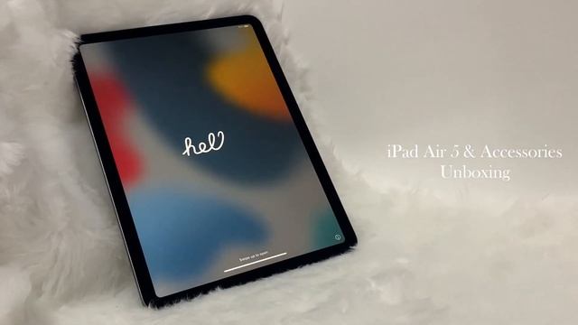 iPad Air 5 2022 | M1 Chip •space gray; 256gb• & Accessories *asmr* Unboxing ?✨ | Kirsten Lizzie смотреть онлайн