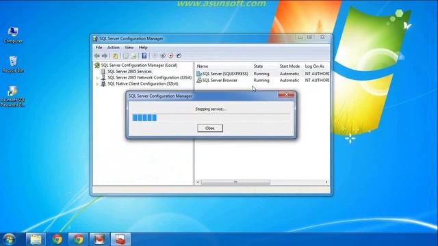 Quick Way to Reset SA Password in SQL Server 2012/2008/2005 смотреть онлайн