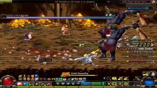 (DFOG) Low Level Crusader in Gold King's Secret Cave! смотреть онлайн