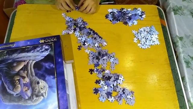 Clementoni Anne Stokes 1,000 тайм лапс сборка пазла/1.000 time-lapse puzzle смотреть онлайн