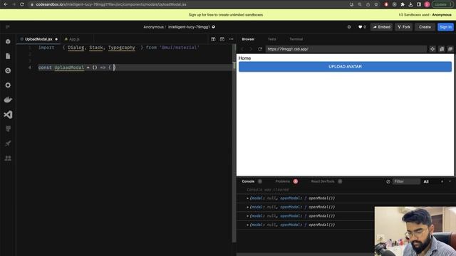 Working with Modals in ReactJS | Context API | Custom Hook | MUI v5 Library смотреть онлайн