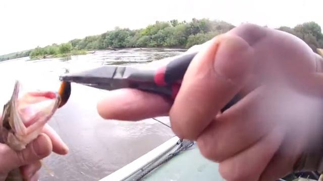 Август 17-го , продолжение . Ловля рыбы на самодельные воблеры . смотреть онлайн