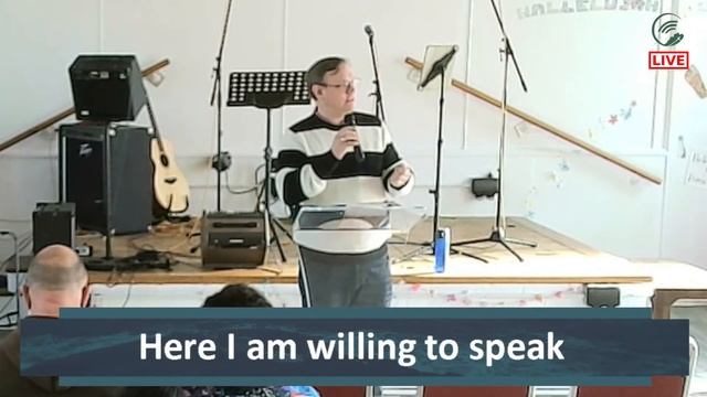 Sunday Service 15-10-2023 – Here I am willing to speak смотреть онлайн