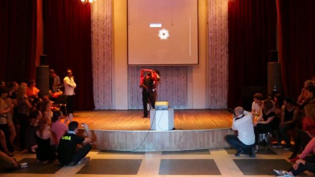 Giordano Duberger Performance @ Central Party 5th Anniversary Of Salsa Cubana Novosibirsk 2013.09.1