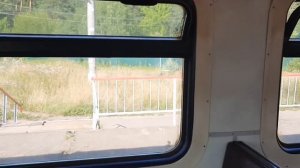 Салон электропоезда ЭД4М 0302. Последняя электричка, произведенная в 00-е годы