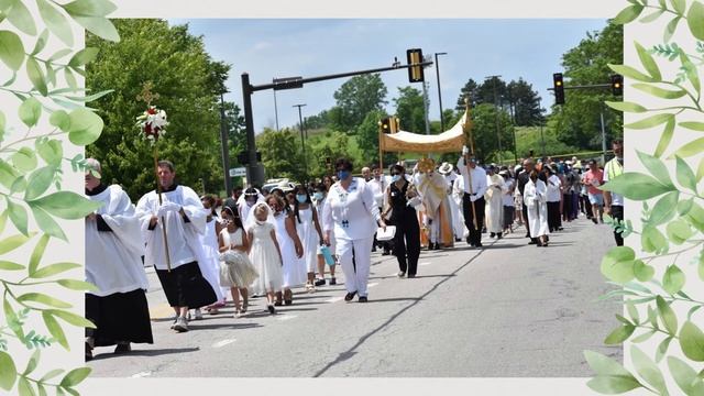 Corpus Christi Procession 2021 смотреть онлайн