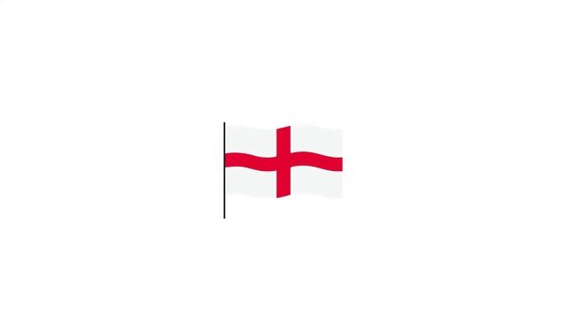 England flag Lottie JSON animation смотреть онлайн