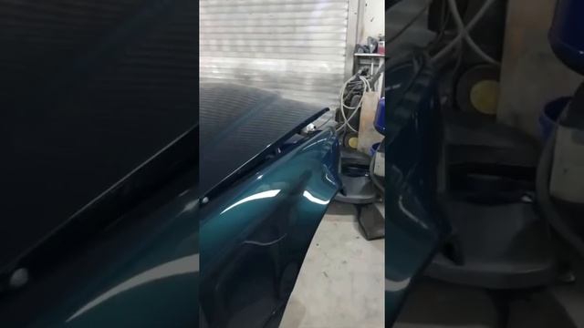 Реставрация w124 e500. Открасили в шикарный цвет красавца смотреть онлайн