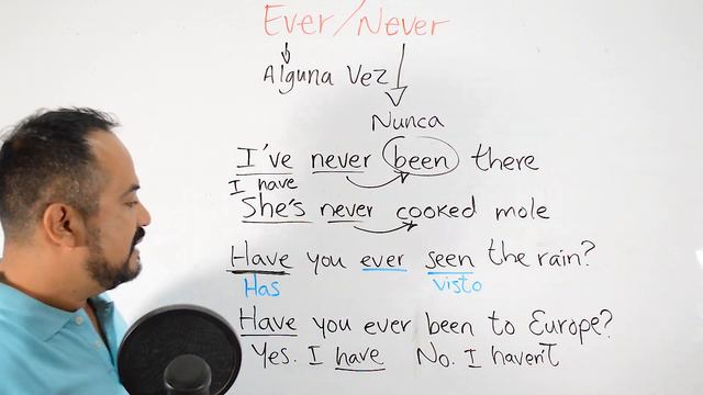 Todo Sobre el Uso de EVER y NEVER En INGLES смотреть онлайн