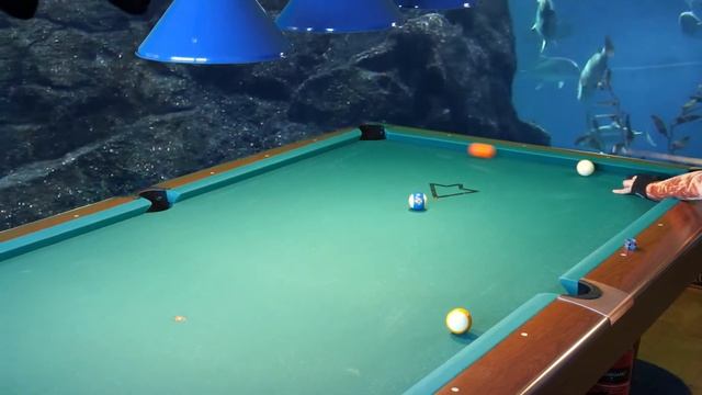 Commentary 10ball #6 Most advanced caroms to win the game (pool billiards lesson by a pro!) смотреть онлайн
