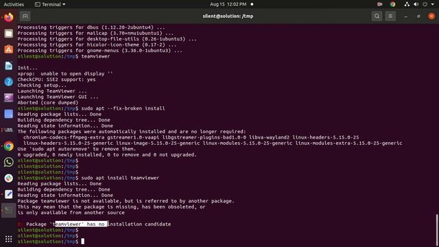 How to Install TeamViewer on Ubuntu 22.04 || Fix TeamViewer is not yet accessible смотреть онлайн