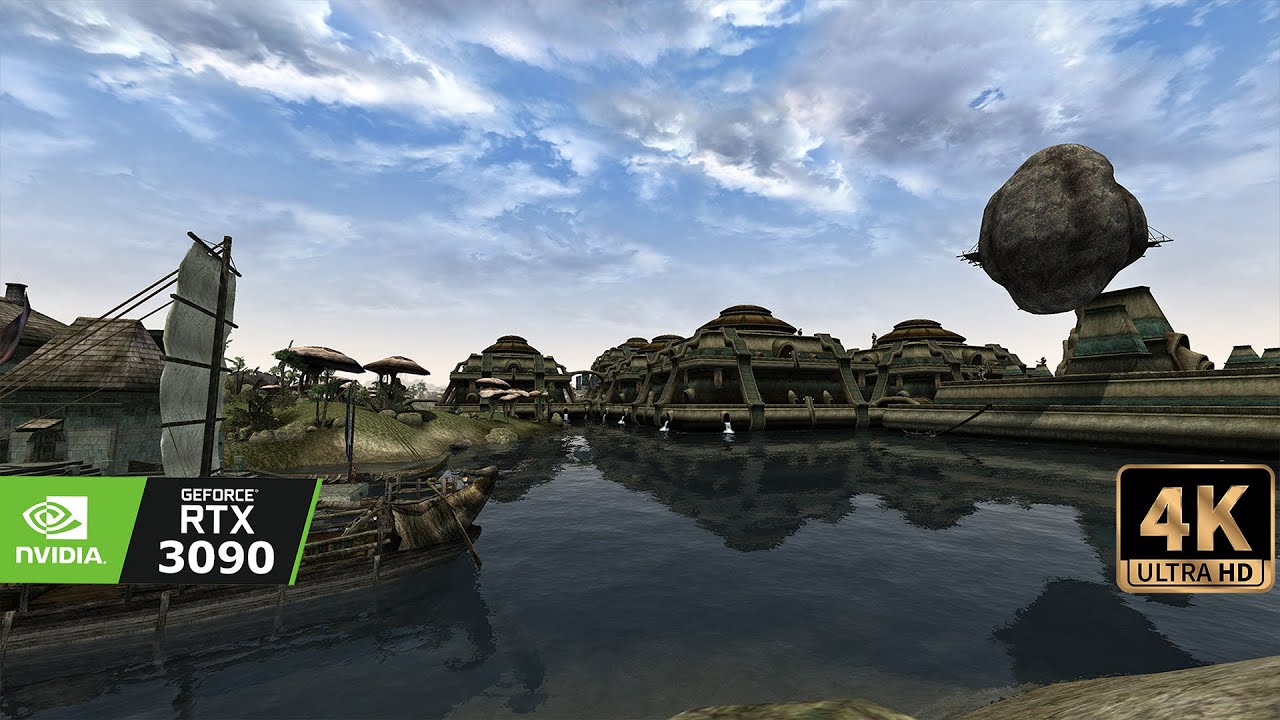 Morrowind Ported To A New Engine Looks Amazing! Open Morrowind Ultra Graphics Gameplay