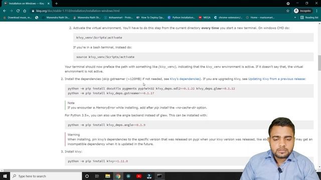 Kivy Installation Tutorial 2021| App Development Using Python | MyCodeWorks | Session 01 смотреть онлайн