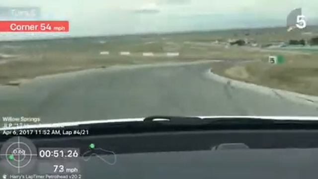 2017 Hyundai Elantra Sport Racing At Willow Springs