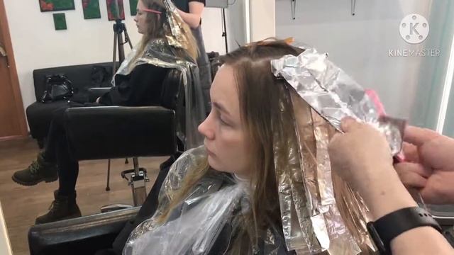 Двойное тонирование волос смотреть онлайн