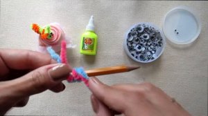 ?DIY Синельная проволока  Гусеница  Поделки из синельной проволоки