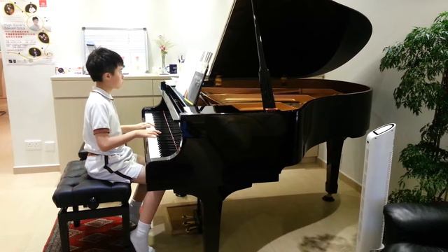 Edwin Ho, 10 yo, played Sonata in G minor by Scarlatti in Michelle Tang's studio смотреть онлайн