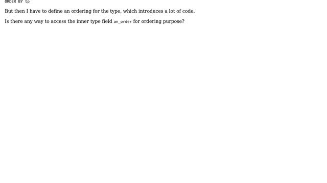 Column does not exists when accessing inner type field in ORDER BY смотреть онлайн