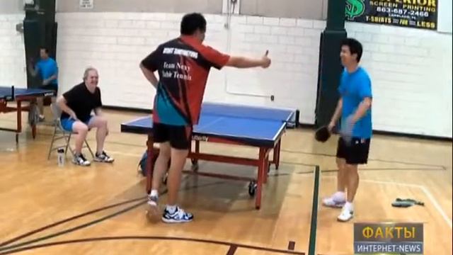 теннис прикольный удар смотреть онлайн