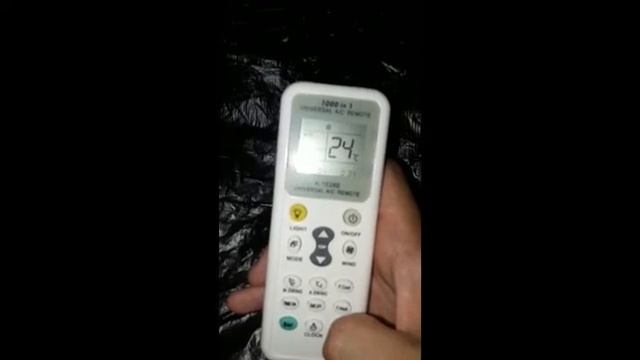 Как настроить универсальный пульт (K-1028E) от кондиционера? Подробная инструкция. смотреть онлайн