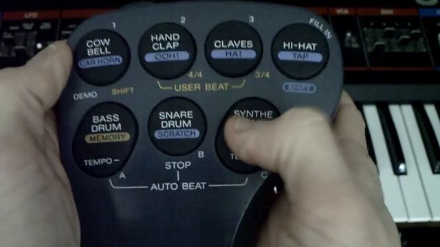 Sony drum pad DRP-2 drum machine demo (1991, real sound, no circuit-bending) смотреть онлайн