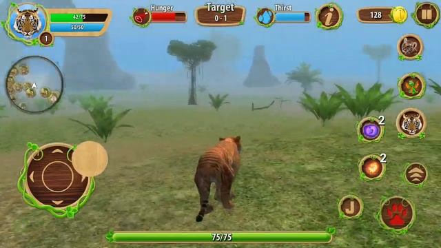 Lion Vs Tiger Wild Adventure and Tiger Family Simulator | Multiple Animals Games - Best GamePlay смотреть онлайн
