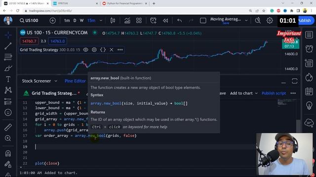 Pine Script: BEST Grid Trading Strategy Tradingview [Only 35 Lines]? смотреть онлайн
