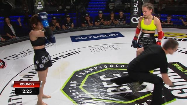 № 1 KSENIA NIKOLAEVA Vs SVETLANA SPETSYAN BFC 56