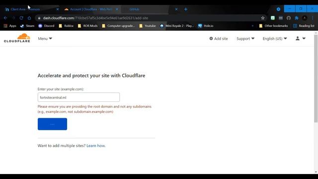 How to get a free domain and hosting it on CloudFlare! смотреть онлайн