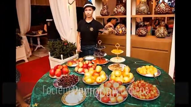 Фарфор АККУ в ресторане Сергея Светлакова ZOLOTO г. Алматы. смотреть онлайн
