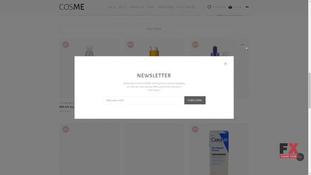 Cosmetics Store Responsive OpenCart Template TMT | Free Template Xav смотреть онлайн