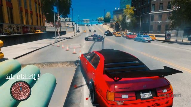 GTA 4 Crazy ADMIRAL RS Crashes Ep.1 смотреть онлайн