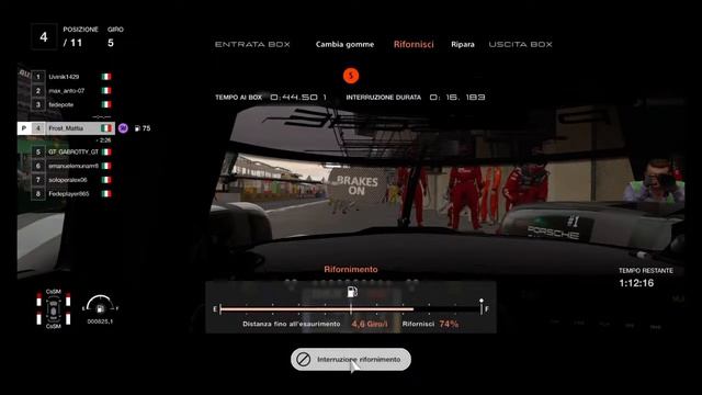 Gara LEMANS A Bordo Di PORSCHE 919 HYBRID 2016