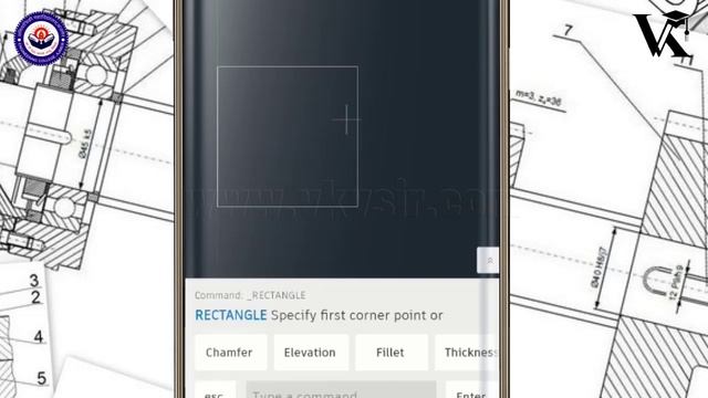 AutoCAD on Mobile || AutoCAD को मोबाईल पर केसे चलायें || www.vkvsir.com смотреть онлайн