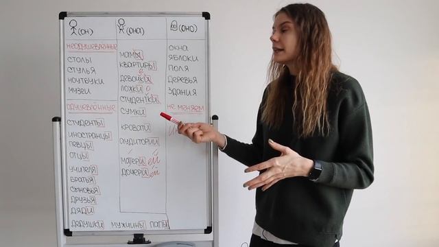 Урок 3. Винительный падеж. Множественное число || Существительные. Падежи. смотреть онлайн