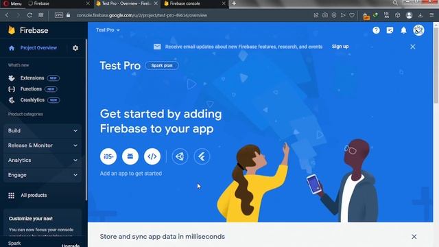 How to Get Firebase Server Key смотреть онлайн