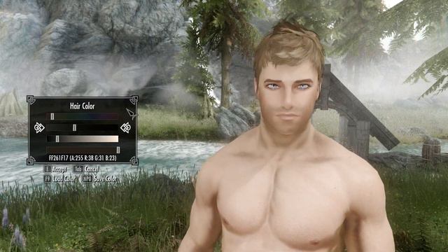SKYRIM: HOW TO MAKE A HANDSOME MALE CHARACTER + Preset смотреть онлайн