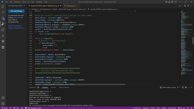 Hantek 6254BD USB Oscilloscope Review & Scripting Tutorial (Python)