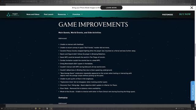 New Assassins Creed Valhalla 5.00 Update Patch Notes TU 1.4.0 🌩 Gaming News 2021 смотреть онлайн