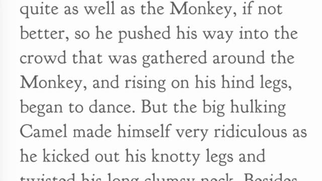 Aesop's Fables The Monkey and the Camel смотреть онлайн