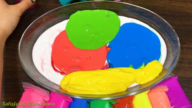 STRAWBERRY SLIME !! Mixing Random Things  Into GLOSSY Slime ! Satisfying Slime Video #997