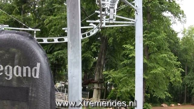 Hexenbessen Rollercoaster Thale, Germany смотреть онлайн