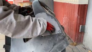 Відновлення бампера Volkswagen Amarok
