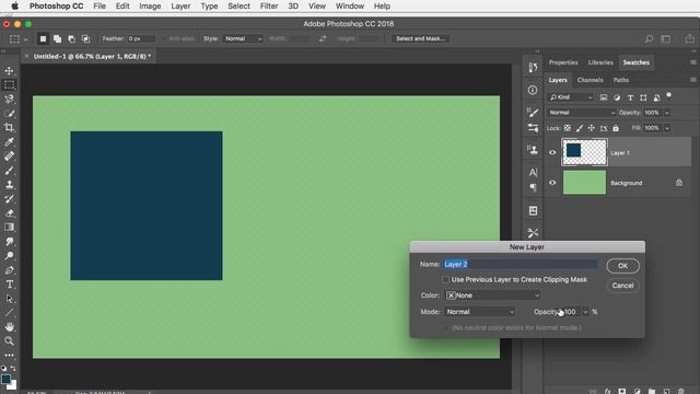Photoshop Tip 20 of 28: New Layer Shortcut смотреть онлайн