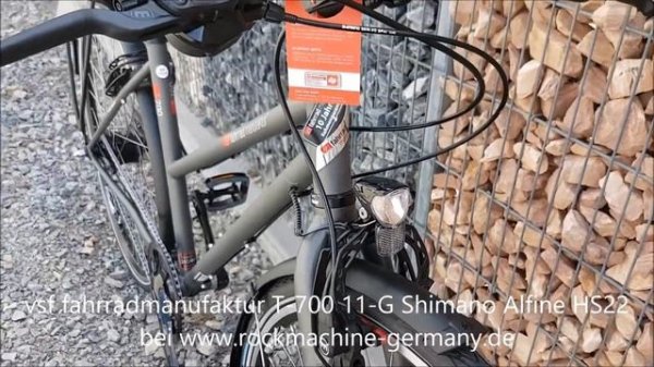 vsf fahrradmanufaktur T 700 11 G Shimano Alfine Magura HS22 Trekking Bike 2018