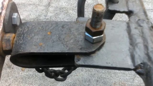 Небольшой обзор самодельного прицепа для мопеда Альфа