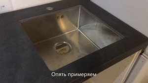 Столешница из керамогранита 120x60 своими руками