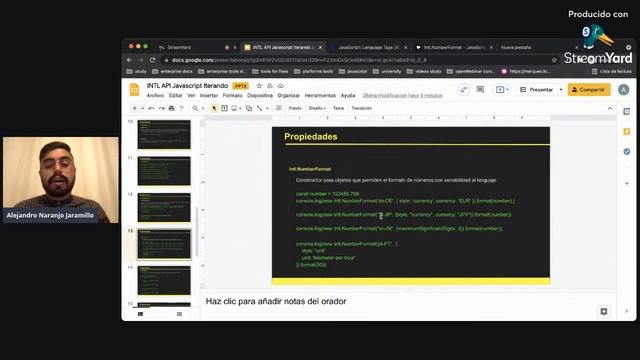 API Intl Internacionalización con JavaScript смотреть онлайн