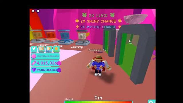 [😱MYTHIC LUCK😱] Bubble Gum Simulator free pets смотреть онлайн