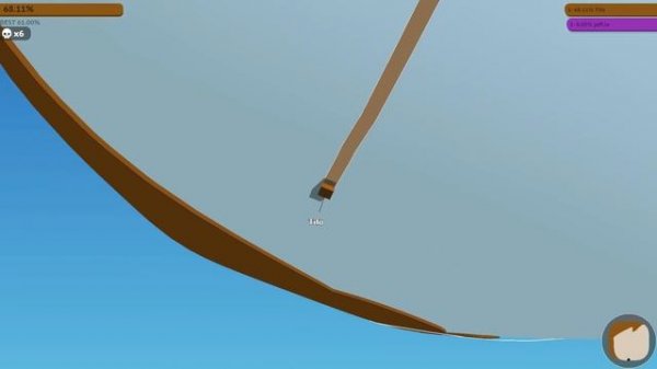 Paper.io 3D Map Control: 100.00%